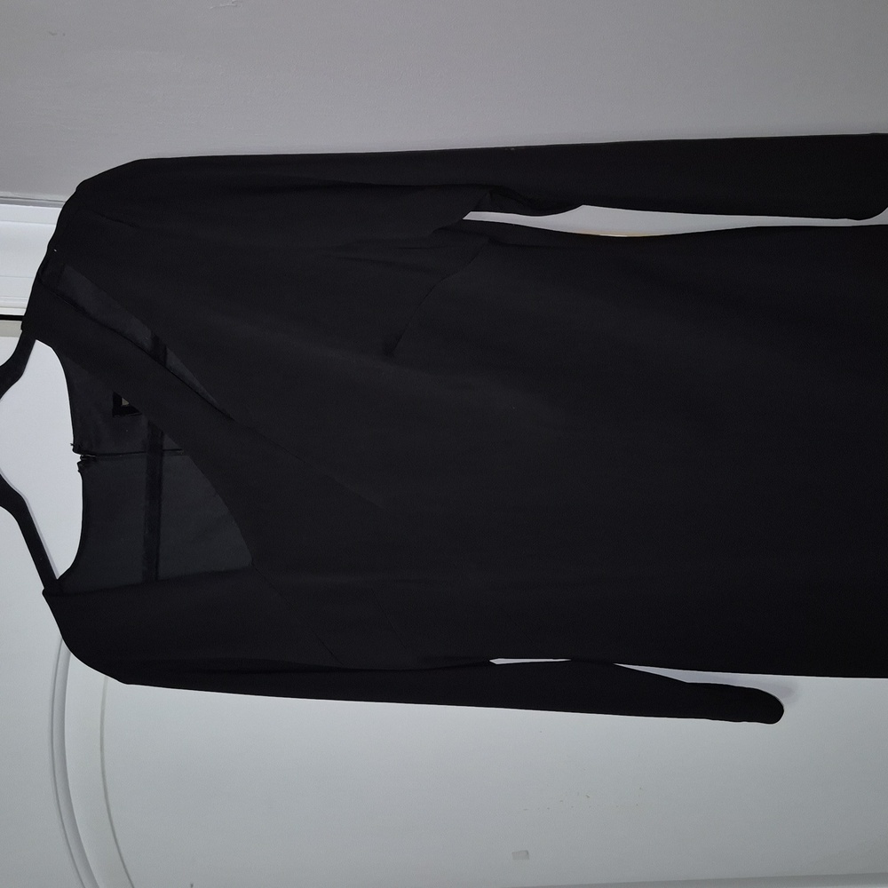 Alexia Admor Elegant Black Long Sleeve Dress